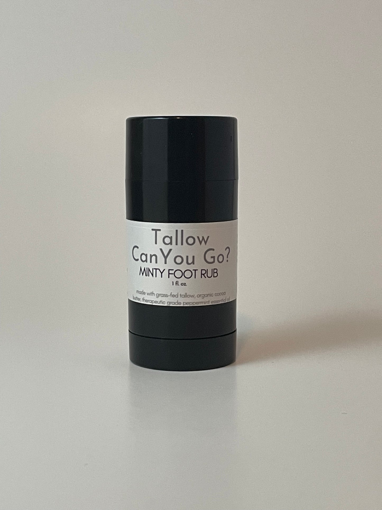Tallow Can You Go? - Peppermint Foot Rub