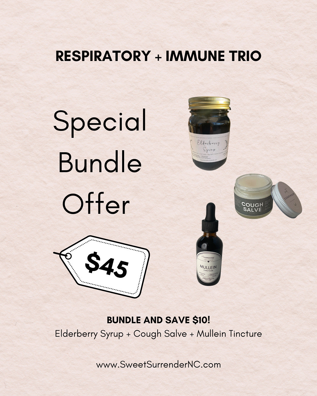 Respiratory + Immune Trio