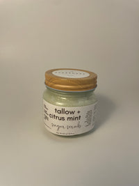 Sample - Tallow + Citrus Mint Sugar Scrub